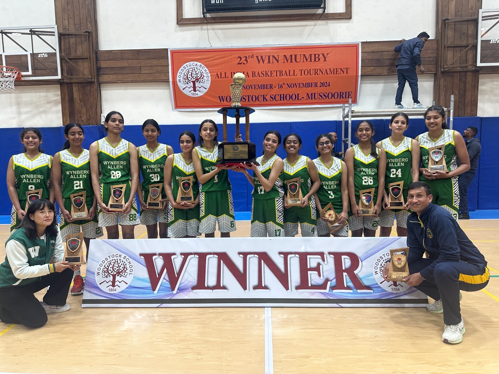 Thrilling Conclusion to the All India Win Mumby Basketball Tournament Woodstock School