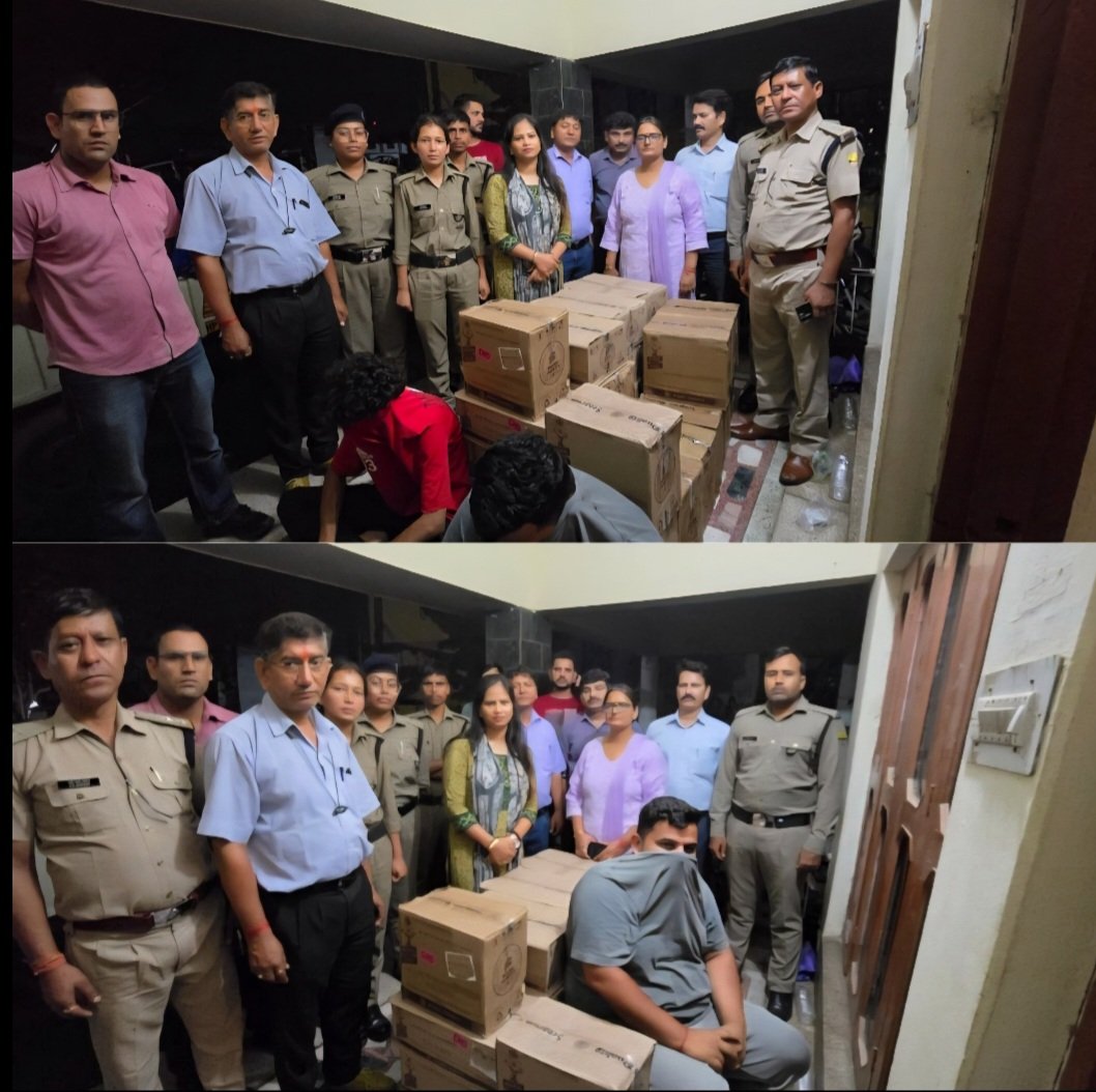 देहरादून में अवैध शराब की तस्करी नाकाम, दो तस्कर गिरफ्तार